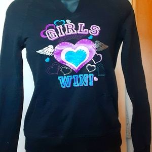Girls win hoodie